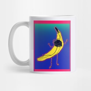 Neon Angry Banana Mug